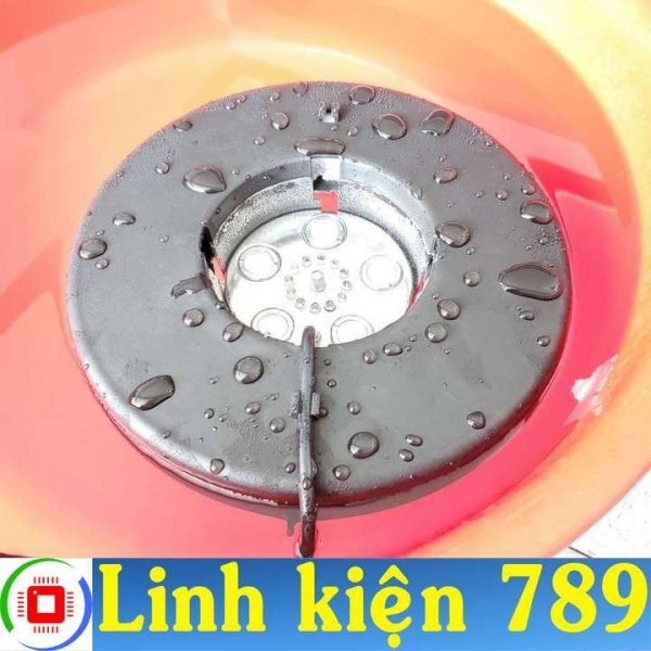 Động cơ phun sương SIÊU ÂM 24VDC 5 vòi 5 mắt 12 LED 5 màng 16mm